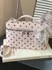 Bolsas Femininas Tendência Verão 2026 Transfronteiriças, Bolsa Transversal Exquisita Versátil, Bolsa de Mão Fashion com Bolinhas, Bolsa Tote Pequena