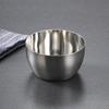 Taza de salsa coreana de acero inoxidable, taza y platillo multiusos para guarnición, tazón para salsa de tomate para mojar ensalada, taza para salsa comercial para bistec occidental
