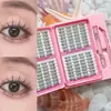 Pestañas postizas ligeras transfronterizas, set de pegamento Lens Muse, naturales y delicadas, suaves para el maquillaje natural de todos los días, populares en el comercio exterior