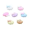 Mini tamaño pequeño plato de nube accesorios de resina pegamento de crema hecho a mano casero para funda de teléfono móvil pasador de pelo accesorios para el cabello material al por mayor