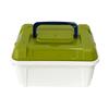 8724 caja de plástico caja de almacenamiento caja clasificadora cesta de almacenamiento para artículos varios con tapa caja multifunción caja para empaque de juguetes al por mayor