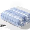 Absorvente de Água e Secagem Rápida, Disponível em Vários Tamanhos, Conjunto de Toalha e Toalha de Banho Prontas para Fazer Padrão de Flor Lanterna em Fleece de Coral para Vendas Transfronteiriças