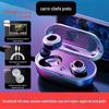 F9 comércio exterior sem fio bluetooth fone de ouvido binaural redução de ruído baixo atraso in-ear esportes correndo jogo de música e-sports longo