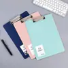 Carpeta Tamaño A4 Color Morandi Carpeta para Exámenes Carpeta de Información de Oficina Carpeta Tablero de Escritura Espesorado para Estudiantes Logo Personalizable