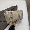 Bolso Tote Retro de Gran Capacidad para Mujer 2025 Primavera y Verano Nueva Moda para Ir al Trabajo Hombro Axila Bolso de Mano Casual