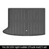Adecuado para 26 modelos de coches Ora 5 EV, alfombrillas de suelo y alfombrillas de maletero especiales de TPE para ventas transfronterizas