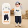 Conjunto de Camiseta de Manga Longa e Calça Kaka Panda para Meninos, Roupa de Outono para Meninos, Conjunto Casual de Outono Infantil, Conjunto para Bebê