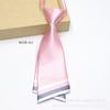 Ropa formal estilo coreano Pequeña corbata para mujeres de negocios profesionales Uniforme de azafata de banco Flor de cuello doble japonesa para mujer