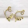 Accesorios de joyería DIY nuevo hardware de cobre puro brotes de joyería ramas y hojas accesorios de cobre fabricantes directos venta al por mayor