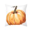 Funda de Almohada para Acción de Gracias con Estampado de Hoja de Arce y Calabaza 2026 Nuevo Producto Transfronterizo Cubierta de Cojín de Terciopelo de Piel de Melocotón Cosecha de Otoño