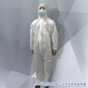 Suministro de fábrica 50g PP blanco material nuevo ropa anti-epidemia ropa protectora desechable bata blanca trabajo experimental ropa a prueba de polvo