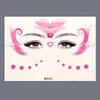 Colorido Lindo Mariposa Niños Niñas Rendimiento Pegatinas Pintura Facial Mariposa Soñadora Pegatinas Tatuaje Esquinas de los Ojos
