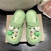 Pantuflas para Mujer Verano 2023 Nuevos Zapatos de Dibujos Animados Tridimensionales con Zapatos y Zapatos