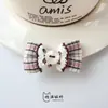INS Cuadros Encaje Dobladillo Botón Tela Moño Accesorios DIY Bolsa Zapato Flor Sombrero Accesorios Ropa Accesorios