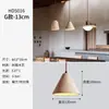 Lámpara colgante pequeña de mesita de noche estilo Bauhaus de mediados de siglo, nueva lámpara colgante vintage de madera maciza para entrada de casa rural y pasillo, arte en hierro