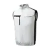Roupas Refrigeradas a Ar Condicionado de Verão Transfronteiriças Carregamento USB Refrigeração Colete de Resfriamento Roupa de Trabalho para Altas Temperaturas ao Ar Livre Roupa com Ventilador