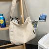 Novo estilo japonês casual impermeável de nylon pano crossbody bag mulheres leve all-match shoulder bag nicho commuter bolinho saco para homens