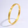 Pulseira de Aço Titânio para Meninas, Pulseira de Aço Inoxidável de Alto Padrão com Coração Cravejado de Diamante, Pulseira Dourada com Galvanoplastia de Ouro Real 18K Não Desbota