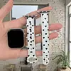 [Pulseira de Relógio] Adequada para Pulseira de Apple S12Iwatch S10987Se Coração Onda Ponto Pulseira Feminina Estilo Coreano Ins