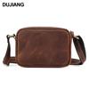 Nova Bolsa de Ombro Masculina Transfronteiriça Mais Vendida Couro Genuíno Bolsa de Alta Qualidade Moda Casual ao Ar Livre para Pendurar no Corpo para Homens