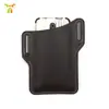 En stock Piel Cuero Herramienta EDC Estuche de Cuero Táctico al Aire Libre Linterna Herramienta Estuche de Cuero Bolso Cruzado de Cuero para Teléfono