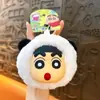 Llavero Colgante de Peluche Lindo de Crayon Shin-Chan Muñeca Creativa Accesorios para Bolsos Regalo de Máquina de Garra Venta al por Mayor