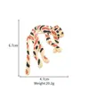 Moda Retro Europea y Americana Broche de Tigre Año Zodiacal del Tigre Pin Conmemorativo de Aleación de Diamante Unisex Corsage Decorativo