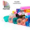 Acessórios Coloridos de Plástico para Chaveiro de Mola Eva Brinquedos em Estoque Chaveiro de Mola DIY