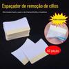 Algodão para Remoção de Cílios Ferramenta de Beleza para Cílios Anti-Irritação Adesivo Isolador de Olhos Tira Adesiva Almofada para Olhos Almofada de Algodão para Remoção de Cílios