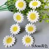 En Stock Pequeña Cantidad Al por Mayor Girasol Amarillo Margarita Encaje Bordado Soluble en Agua Accesorios para Ropa Ropa de Cama Pendientes