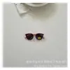 2024ins Gafas de sol retro estilo occidental para niños Gafas estilo Hong Kong para niños y niñas Gafas redondas para bebé