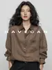 Camisa de manga larga Yujian HAVEGAN/Otoño 100% lino de ramio para mujer, top casual estilo "old money" para vacaciones con protección solar