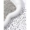Celebridad de Internet Popular Manicura Mini Punto Pequeño Fondo Puntiagudo Circonita Diamante Forma Especial Súper Brillante Blanco Micro Circonio Decoración de Uñas