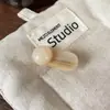 Pinza Lateral Redonda Estilo Coreano para Niñas, Pinza de Flequillo de Gama Alta, Pasador para el Cabello de la Frente, Pinza de Pato, Accesorio para el Cabello al por Mayor