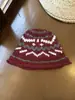 Chapéu de Lã Tricotado à Mão com Padrão Fair Isle Colorido Misturado Estilo Coreano para Mulheres, Chapéu Quente de Inverno com Barra Rebatida Protegendo as Orelhas