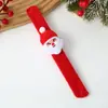 Muñeco de Peluche de Dibujos Animados Anillo a Presión Pulsera de Pareja Regalo para Niños Niñas Navidad Reno Muñeco de Nieve Accesorios Decorativos