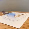 Gafas de Sol Aviador de una Pieza Modelo Nuevo 2026 Luo Jia, Gafas de Sol Metálicas de Moda Estilo Ins, Gafas de Sol Únicas