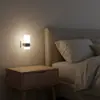 Procesamiento y Personalización de Enchufe Inteligente LED de Exportación con Sensor de Luz Nocturna Enchufe Europeo con Toma USB Lámpara de Mesita de Noche Controlada por Luz