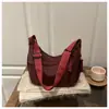 Bolsa Transversal Dumpling Estampa de Leopardo, Grande Capacidade, Nova Casual Elegante 2026 Tendência Moda para Ir ao Trabalho Bolsa de Ombro para Mulheres