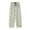 Pantalones de Globos Antimosquitos de Lunares para Niñas Princess Yuanyuan Verano 2026 Nuevo Estilo Pantalones de Linterna Rectos Sueltos de Nueve Puntos para Niños Mayores