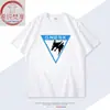 Ropa de Merchandising del Juego Dark Zone Camiseta de Manga Corta Emblema del Regimiento Lobo Blanco Negro Oro Internacional Mismo Estilo Ropa de Media Manga para Estudiantes Moderna