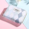 Nueva Cartera Pequeña Explosiva de Cuadrícula Azul Haiyan para Mujer Diseño de Nicho Bolso Todo en Uno Gran Capacidad Bolsillo para Tarjetas tipo Organigrama