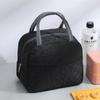 Bolsa para comida Yiwu, tela Oxford, bolsa aislante de celosía de burbujas, bolsa para el almuerzo impermeable, bolsa para lonchera con arroz, bolsa para el almuerzo de picnic
