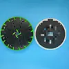 Disco de lijado en seco No. 5, Almohadilla de Lijado 150-5, Cabezal de Lijado para Lijadora en Seco Disco Suave, Papel de Lija de 6 Pulgadas con 17 Agujeros, Accesorios Universales para Lubeishi