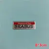 Adecuado para Pegatinas de Coche Mercedes-Benz Clase C Clase E Glc Gla Glb Pegatinas Decorativas de Metal Logo de Coche Amg Placa de Nombre Brabus Etiqueta de Aluminio