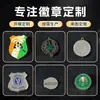 Insignias metálicas personalizadas, placas de identificación y broches; emblemas metálicos personalizados para autos y medallas conmemorativas; Mercancía personalizada para hacer tú mismo