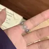 Anillo de Flor Hueca para Mujer, Anillo Abierto Vintage, Anillo Artístico Fresco Personalizado para Dedo Índice, Venta al por Mayor