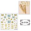 Zhengxiang transfronterizo 2023 pegatinas para uñas relieve 5D Halloween Navidad niños europeos y americanos pegatinas para uñas personalizadas venta al por mayor
