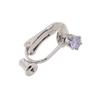Aretes de Zirconia Alta Calidad Clip para Oreja Accesorios de Joyería para Oreja Sin Aguja Aretes de Presión para Cortar la Oreja Convertidor de Aretes
