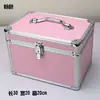 Caja de Herramientas para Pedicura de Aleación de Aluminio Tina para Pies Sauna Tina para Pies Manicura Tatuaje Bordado Caja de Herramientas Belleza Portátil Almacenamiento Caja de Maquillaje